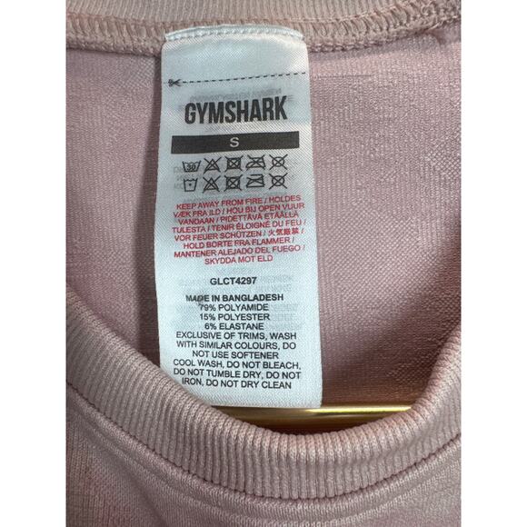 Gymshark Long Sleeve Women’s Adapt Camo Seamless Camo Cropped Top Shirt Small - Picture 4 of 6